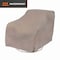Modern Leisure Garrison Patio Swivel Lounge Chair Cover, Waterproof, 37.5 in. Lx39.25 in. Wx38.5 in. H, Sandstone 3075 - alternate 1